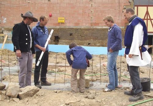 Grundsteinlegung Grundsteinlegung